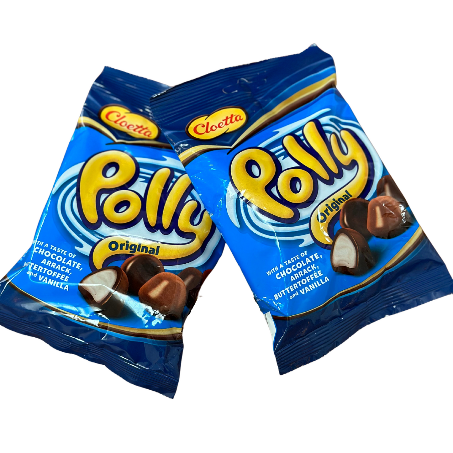 Cloetta Polly Blå (Dark & Milk Chocolate With Arrack, Toffee & Vanilla)