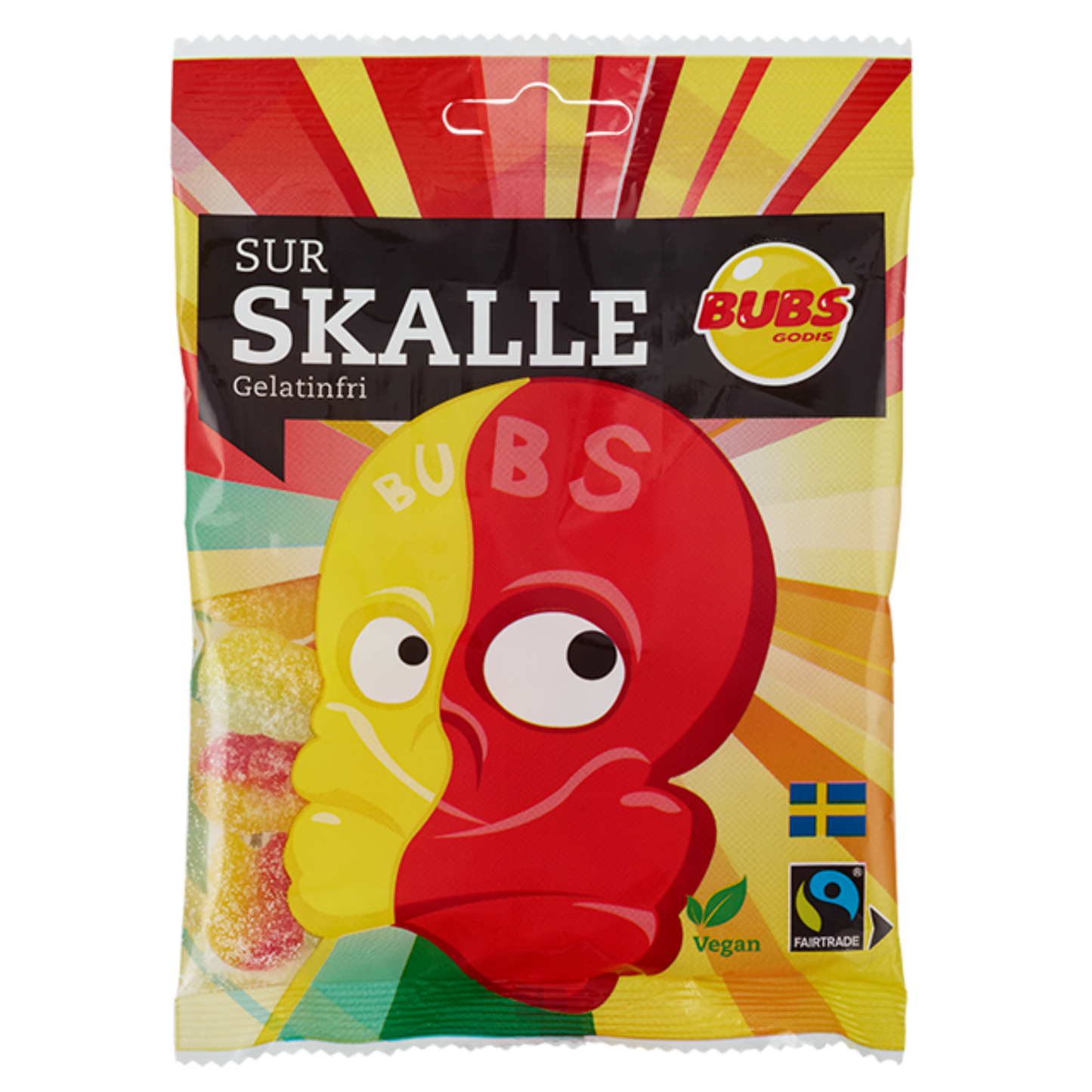 Bubs Sour Skulls 90g