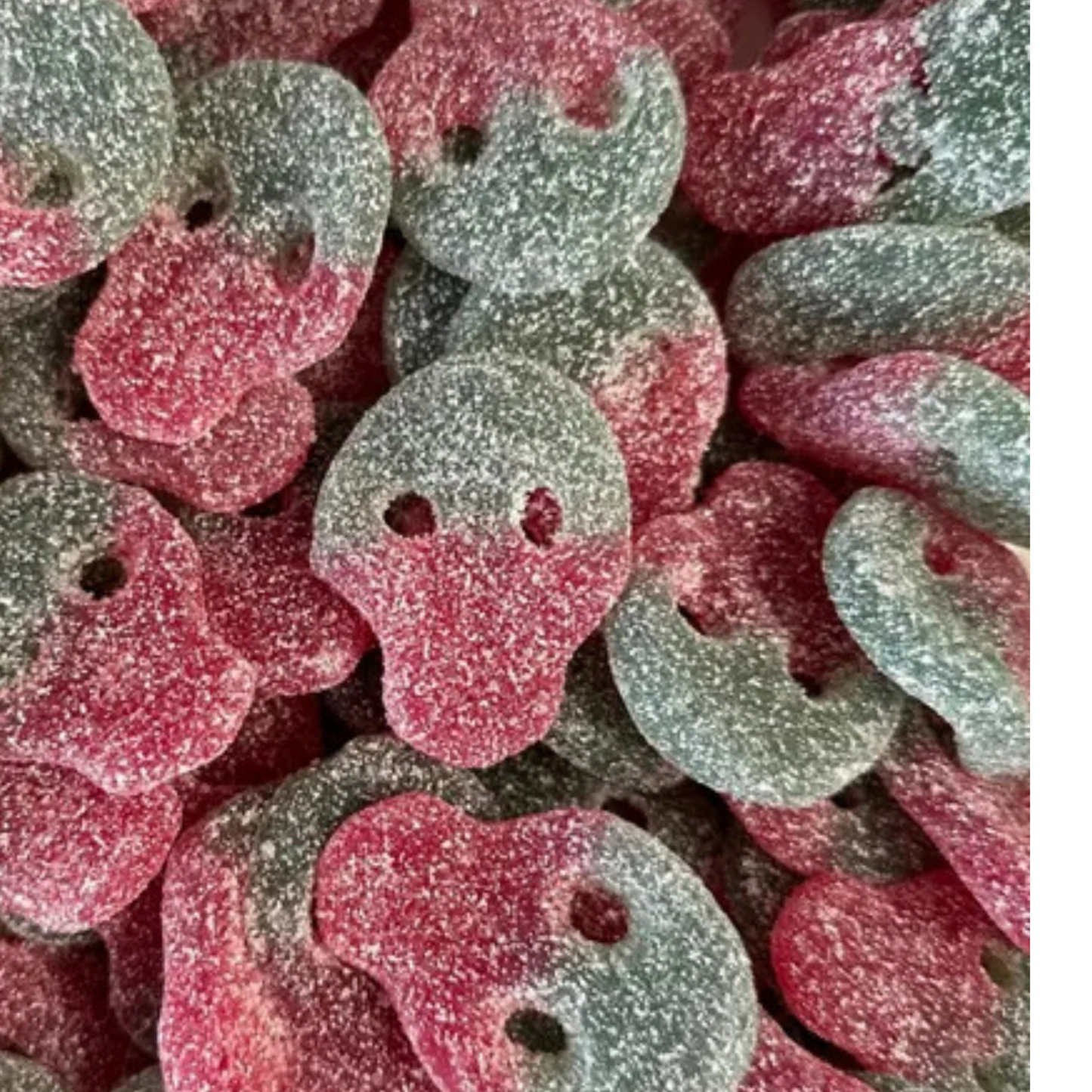 Sour Watermelon Skulls