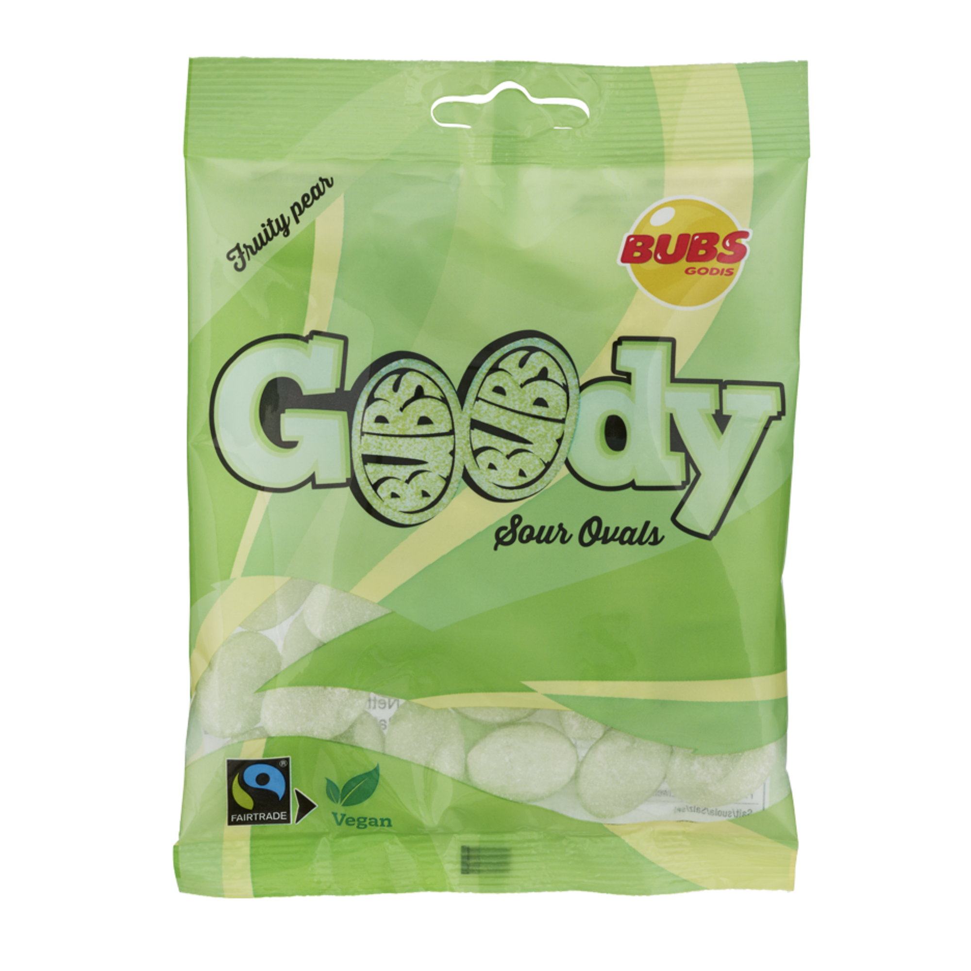 Bubs Fruity Pear Ovals Bubs Swedish Candy Ovals