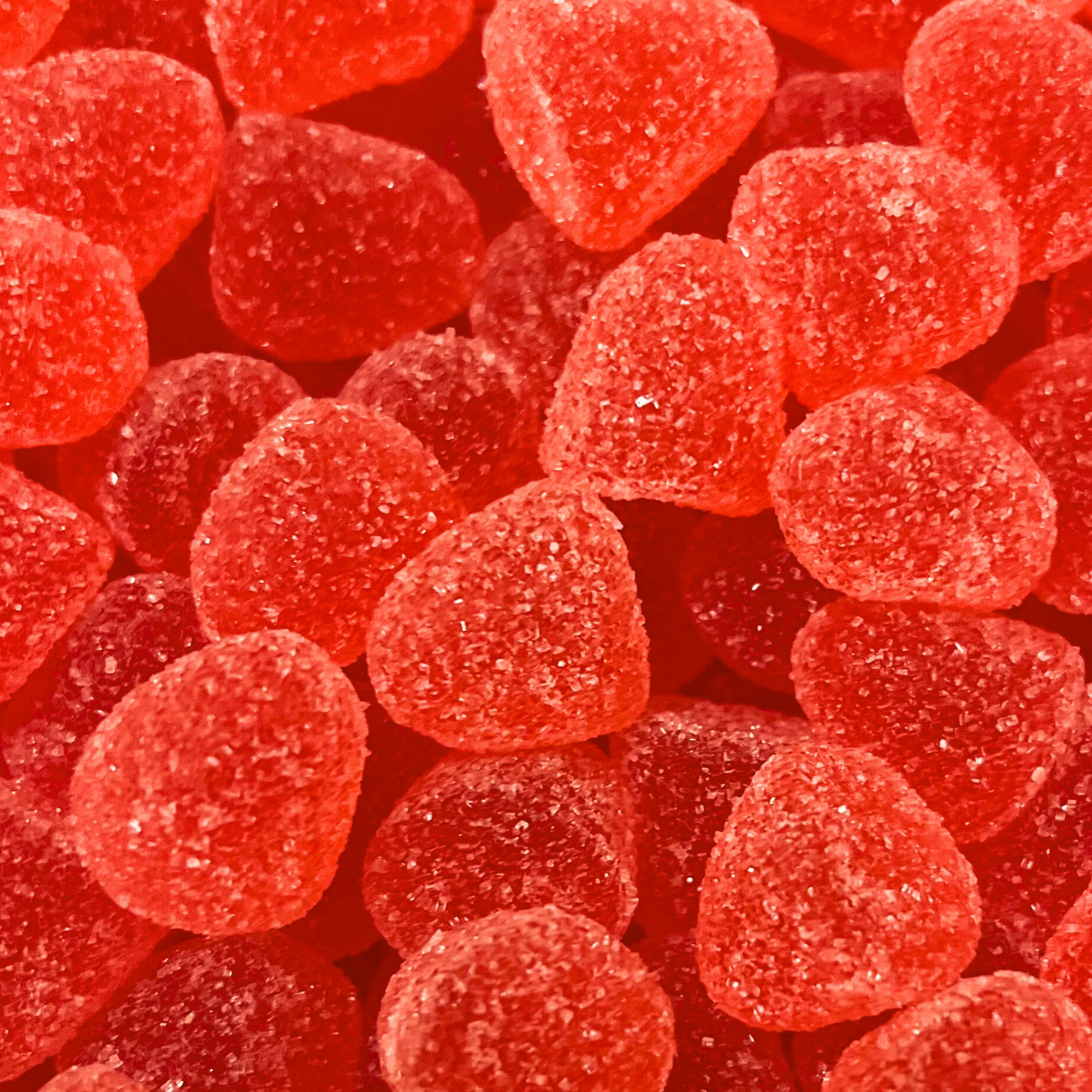 Raspberry Gumdrops Gelehallon Swedish Candy Gummy