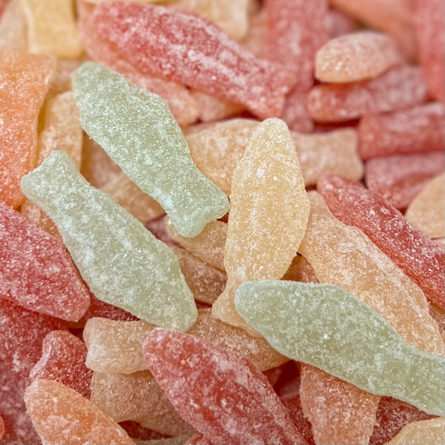 Sour Pastel Fish Swedish Candy Sour Gummy
