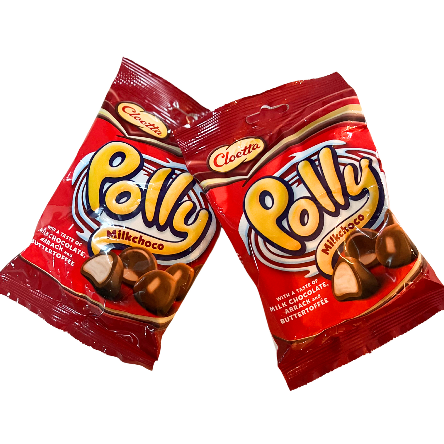 Cloetta Polly Röd (Milk Chocolate With Marshmallow & Toffee)