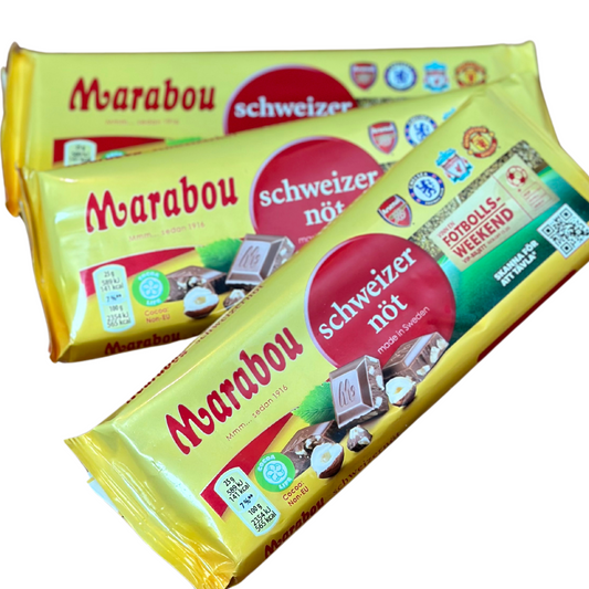 Marabou Schweizernöt (Milk Chocolate With Hazelnuts)