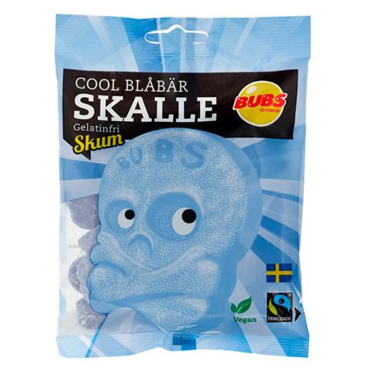 Bubs Cool Blueberry Skulls Foam 90g