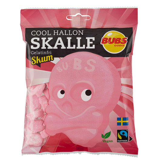 Bubs Cool Raspberry Skulls Foam 90g